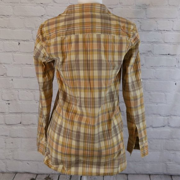BR Quarter Button Plaid Tunic - Picture 4 of 8